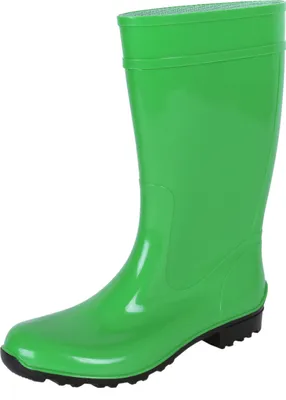 Produktbild von Hellgrüne lange Gummistiefel Regenstiefel Gartenschuhe Regenschuhe wasserdicht bequem ILSE LEMIGO 41 EU / 7.5 UK