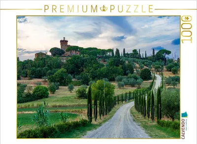 Zdjęcie produktu dla CALVENDO Puzzle "Widoki Montepulciano" | 1000 elementów. Rozmiar układanki: 64 x 48 cm. Puzzle z motywem fotograficznym, idealne na chwile relaksu