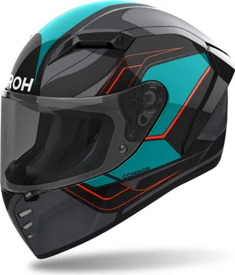 Zdjęcie produktu dla Kask Airoh Connor Dunk, czarny/szary/niebieski, XL (61/62)
