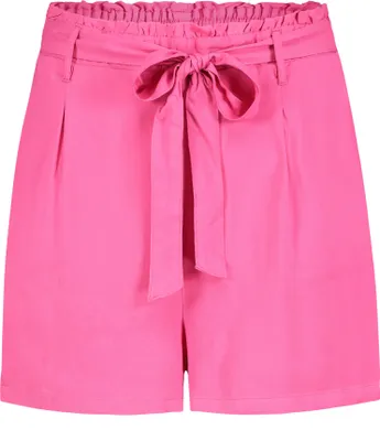 Produktbild von Fresh Made Elegante Paperbag Bermuda Shorts mit Bindeband Größe: XS