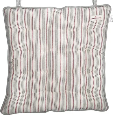 Produktbild von Greengate Cara Sitzkissen gross rot 40x40cm