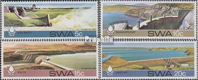 Produktbild von Briefmarken Namibia - Südwestafrika 1980 Mi 496-499 (kompl.Ausg.) postfrisch Staudämme
