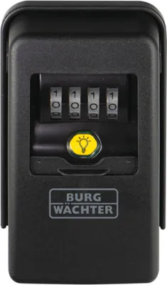 Produktbild von BURG-WÄCHTER Key Safe 60 L SB, Zink, Schwarz, Code, 136 x 82 x 54 mm, 1 Stück(e)