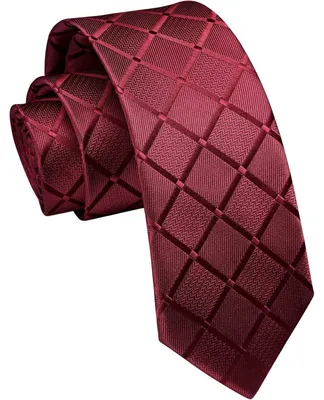 Productafbeelding van Herenkraag, smal (6 cm), klassiek, rood, geschikt voor zakelijk gebruik en bruiloften