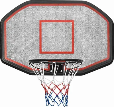 Obrázek produktu pro vidaXL Basketbalový koš černý 109x71x3 cm Polyethylen