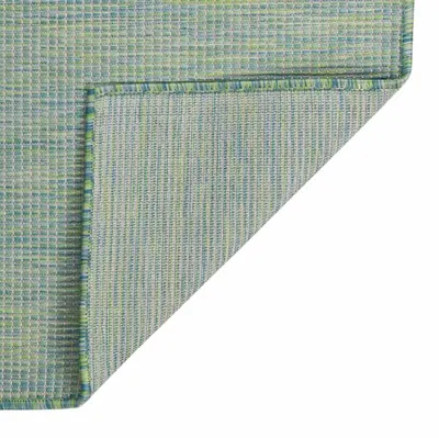 Obrázok produktu pre vidaXL Vonkajší koberec Flatweave 160x230 cm Tyrkysová