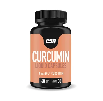 Produktbild von ESN Curcumin Liquid Capsules, Kapsel, Kurkumin, Flasche, Erwachsener, 60 Stück(e), Deutschland