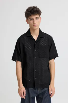 Produktbild von !Solid SDTeagan Herren Kurzarmhemd Hemd Herrenhemd 100% Baumwolle Casual Fit