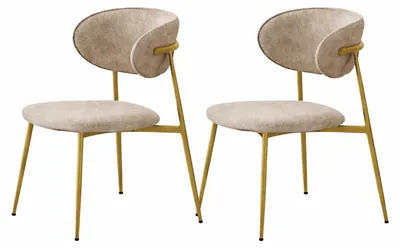 Immagine prodotto di Set di 2 sedie imbottite dal design moderno e confortevoli