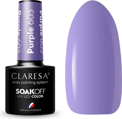 Produktbild von CLARESA Hybrid-Gellack LILA 603 -5g
