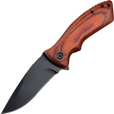 Produktbild von Outdoor Klappmesser CE - 39439 - Braun / Schwarz KP39439
