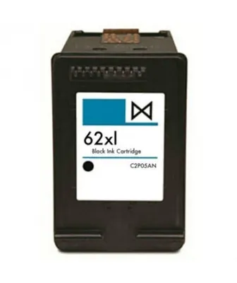 Image de Cartouche d'encre compatible avec HP 62 XL, noire, pour les modèles Envy 5540, 5542, 5544, 5545, 5547, 5548, 5600, 5640, 5642, 5643, 5644, 5646, 5660, 5661, 5663, 5664, 5665...