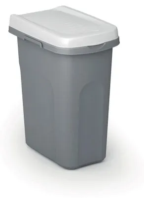 Imagen del producto de Cubo de basura Home Eco System de 15 litros, color blanco