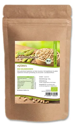 Produktbild von Mynatura  Sojabohnen – ganz ab 1kg - 3000g