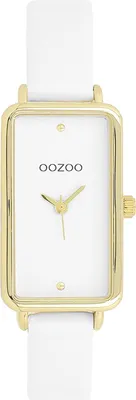 Produktbild von Oozoo Armbanduhr weiß Leder Timepieces Damen Analog-Quarzuhr UOC11530