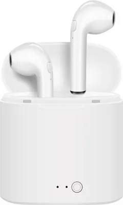Produktbild von i7 Mini V4.2+EDR True Wireless Stereo Bluetooth Kopfhörer/Airpods/Earbuds mit Ladecase für iOS & Android