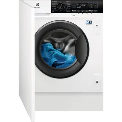 Produktbild von Electrolux EW7W368SI, Frontlader, Weiß, Links, Drehregler, Berührung, LED, 52 l