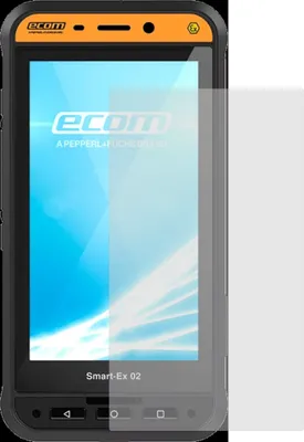Obrázek produktu pro 3x pancéřová fólie pro Ecom Smart-Ex 02 DZ2 Antishock crystal clear screen protector
