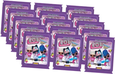 Produktbild von L O L Surprise 3 Sticker - Fashion Fun LOL Sammelsticker - 15 Tüten