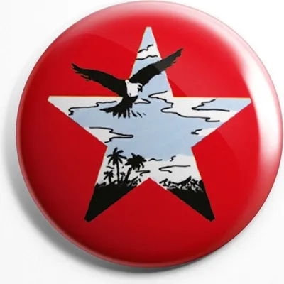 Produktbild von Wilde Vögel fliegen - Button