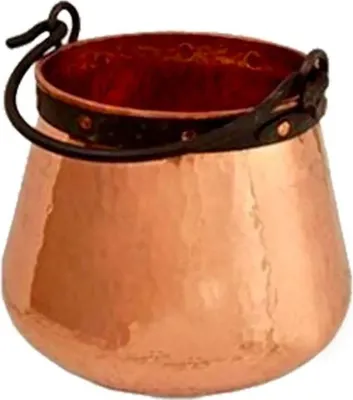 Produktbild von Feuertopf, Kupferkessel - mit Eisengriff, 10L