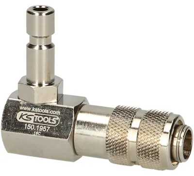 Immagine prodotto di KS Tools Adattatore a baionetta per il sistema di raffreddamento, angolato a 90°