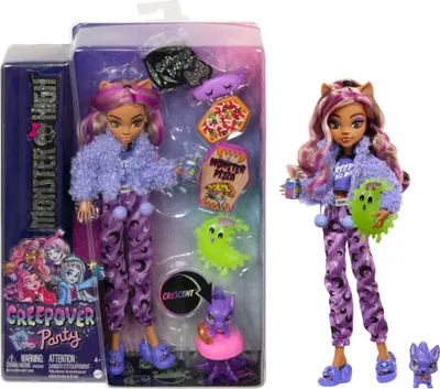 Produktbild von Monster High Creepover Doll Clawdeen