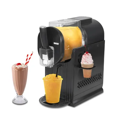 Produktbild von 2in1 Slush- & Softeismaschine Sofia 2L – Frozen Cocktails, Milkshakes & Softeis Maker mit Kompressor, 5 Programme, 150W, inklusive Reinigungsset