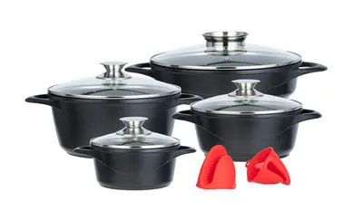 Produktbild von Smile MGK-17, Schwarz, Aluminium, Keramik, Gas, Halogen, Induktion, Versiegelte Platte, Schwarz, Glas