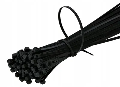 Produktbild von Kabelbinder schwarz 250x4,8 (100 Stück)