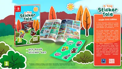 Obrázek produktu pro A Tiny Sticker Tale Magic Book Edition (Switch)