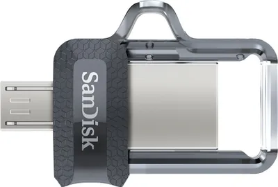 Produktbild von SanDisk Ultra Dual USB Drive 3.0 32GB, Farbe: Silber