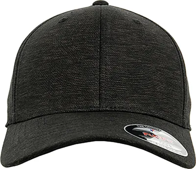 Produktbild von FLEXFIT FX6277M | Flexfit Natural Melange Cap, Eingearbeiteter Gummizug - Farbe: Black - Größe: S/M