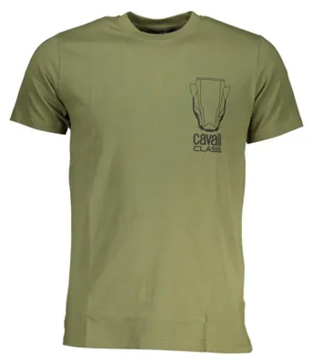 Produktbild von Cavalli Class Kurzarmhemd für Männer Epkje olive M