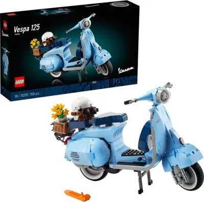 Immagine prodotto di LEGO 10298 Icons Vespa 125, scooter d'epoca italiano