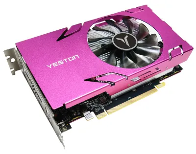 Produktbild von Yeston RX580-4G 6HD Grafikkarte 4G/256bit/GDDR5 Speicher 1206MHz Kernfrequenz 6 HD Ports Unterstuetzt 6 Bildschirme und 4K /2K HD/1080P Aufloesung