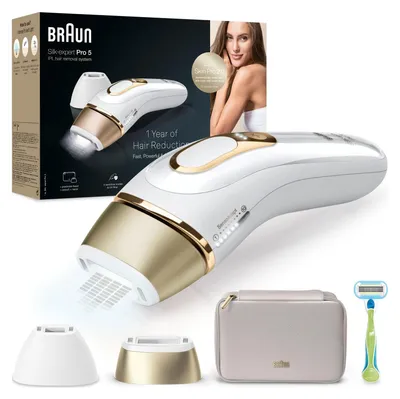 Obrázek produktu pro Braun PL5152, Zlato, Bílá, Intenzivní pulzní světlo (IPL), AC