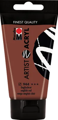 Produktbild von Marabu 12200002944, 75 ml, Rot, Tube, Wasserfest
