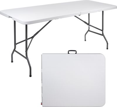 Green Blue GB370 Table de Catering/Gartentisch 180cm, 180x75x74cm, HDPE, max. 200kg,