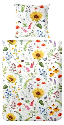 Produktbild von Primera Renforce Bettwäsche 135x200 Bienenretter Wiesenblumen 123114-59