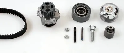 Produktbild von HEPU PK06542 Zahnriemensatz + Wasserpumpe für VW Golf V Schrägheck (1K1) TOURAN (1T1, 1T2) Passat Variant (3C5) GOLF PLUS (5M1, 521) für AUDI