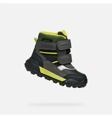Obrázok produktu pre Geox Chlapčenské topánky na prvé kroky Trekkyup ABX Čierne 21