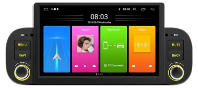 Productafbeelding van 7 inch Android autoradio met draadloze Carplay, Bluetooth, GPS-navigatie en AM/FM/RDS