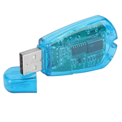 Zdjęcie produktu dla Czytnik kart SIM z funkcją kopiowania i tworzenia kopii zapasowych USB dla telefonów komórkowych i komputerów (QQ/ICQ/MSM) z płytą CD
