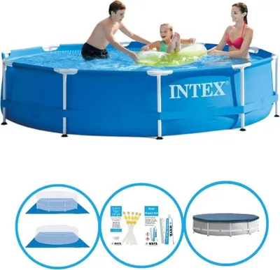 Obrázok produktu pre Kovový rám bazéna Intex 305x76 cm - vrátane príslušenstva