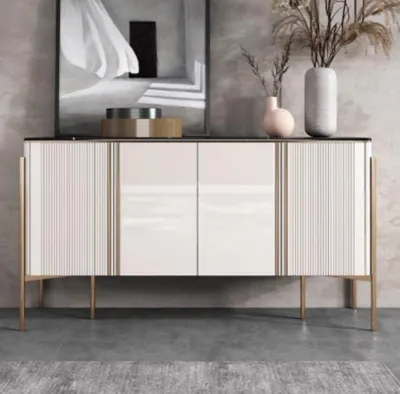 Image de Commode en bois Designer Armoire Étagère Moderne Sideboard Commode