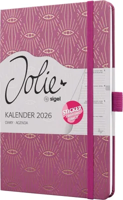 Immagine prodotto di sigel J6357 sigel Portafoglio Jolie Beauty 2026 "Mystic Mauve", A5