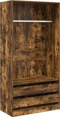 Zdjęcie produktu dla vidaXL Szafa dąb wędzony 100x50x200 cm materiał drewnopochodny