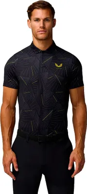Produktbild von Castore Club Swing Printed Kurzarm-poloshirt Schwarz XL Herren Schwarz XL