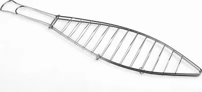 Produktbild von BURI Edelstahl Fischbräter Grill-Fischklammer Grillklammer Fischzange Grillhilfe